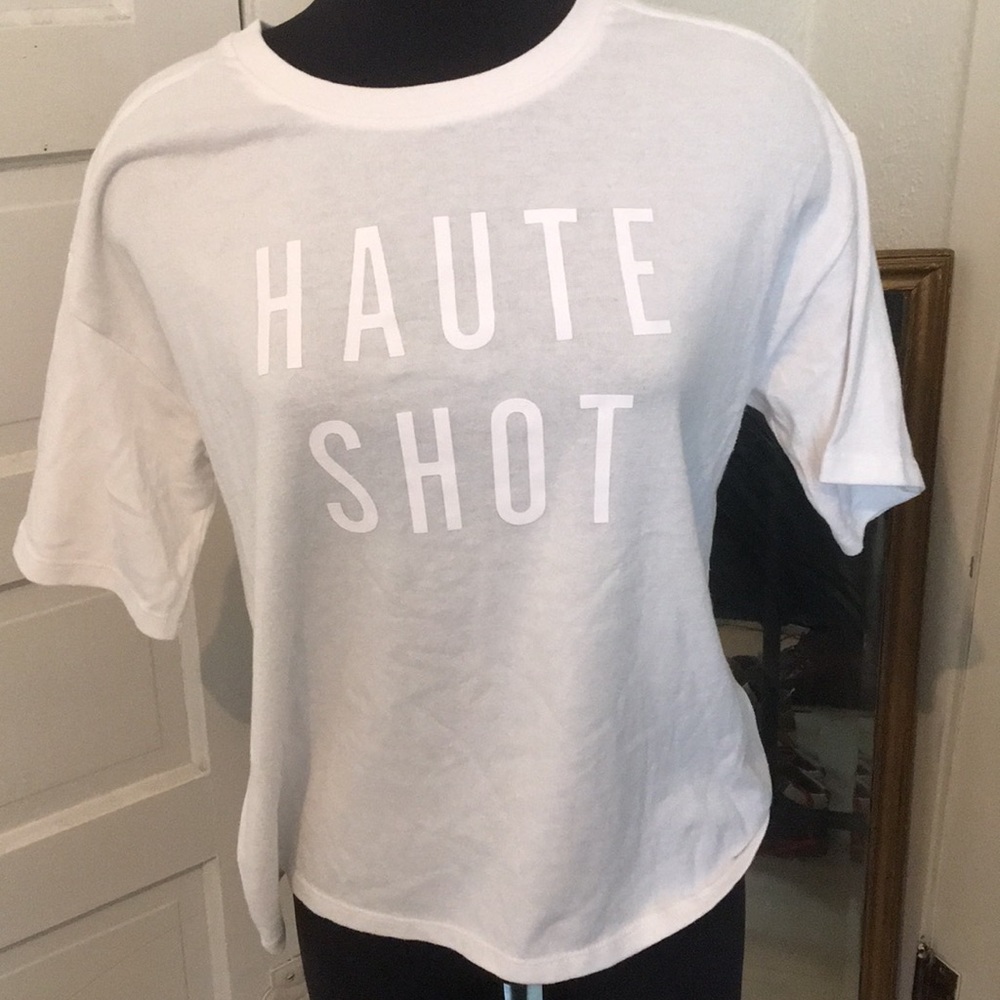 White cotton tee shirt